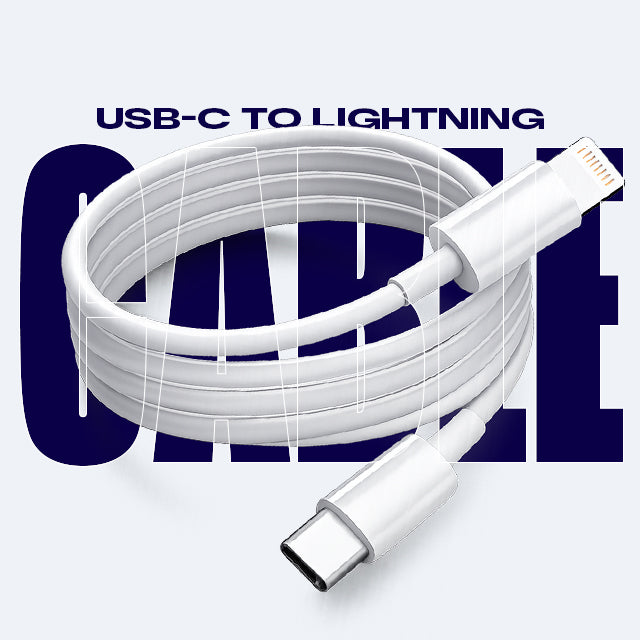 Apple USB-C to Lightning Cable ( 1M )| High-Speed Data Sync & Fast Charge