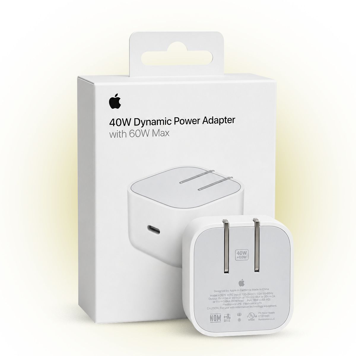 Premium 40W USB-C Fast Charger with Folding Plug | Single Port Power Adapter | NFC Enabled